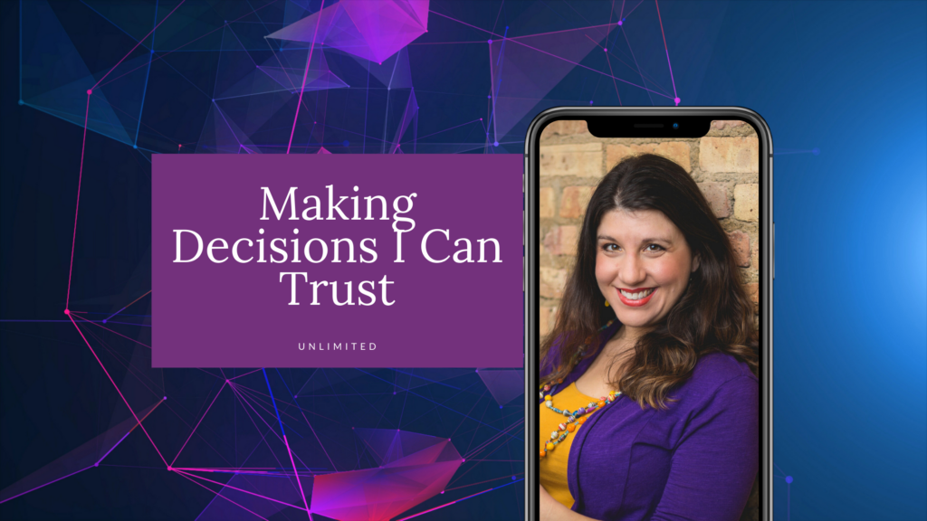 Making Decisions I Can Trust Blog Cover