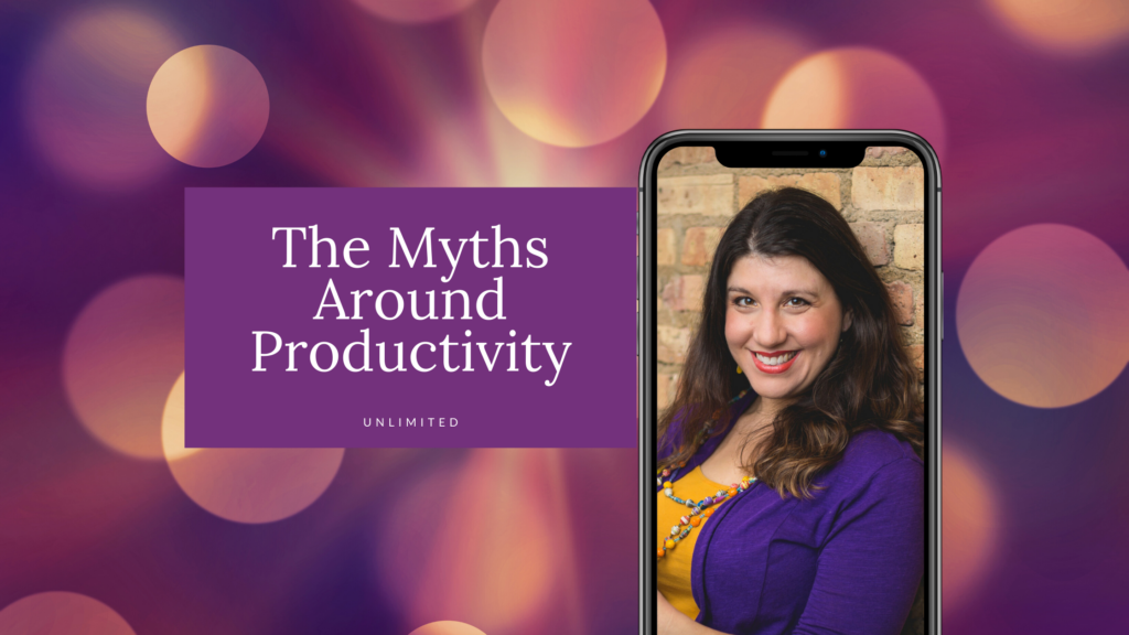 The myths around productivity blog cover image