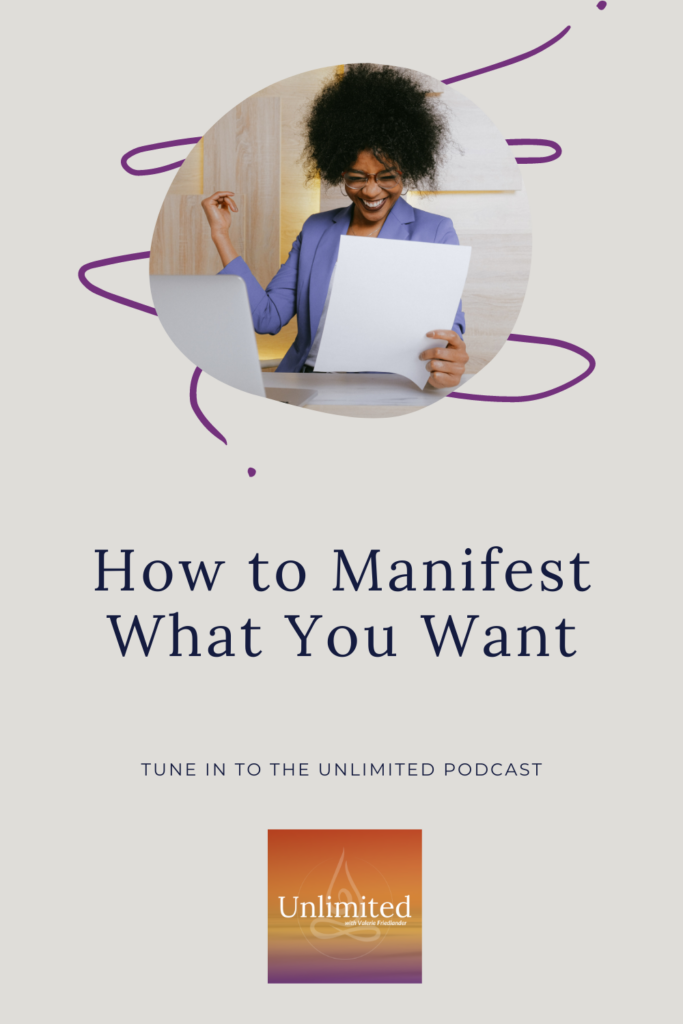 How to Manifest What You Want Pinterest Image