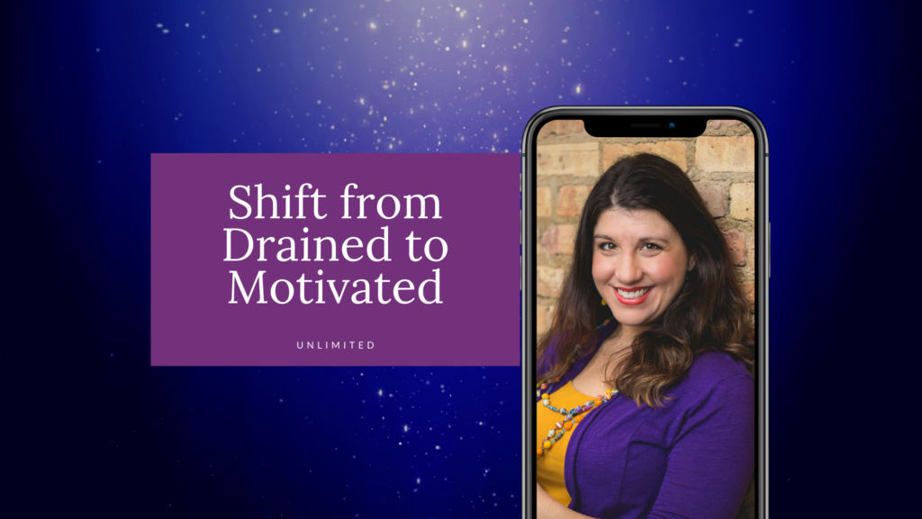 Shift from Drained to Motivated Blog Cover