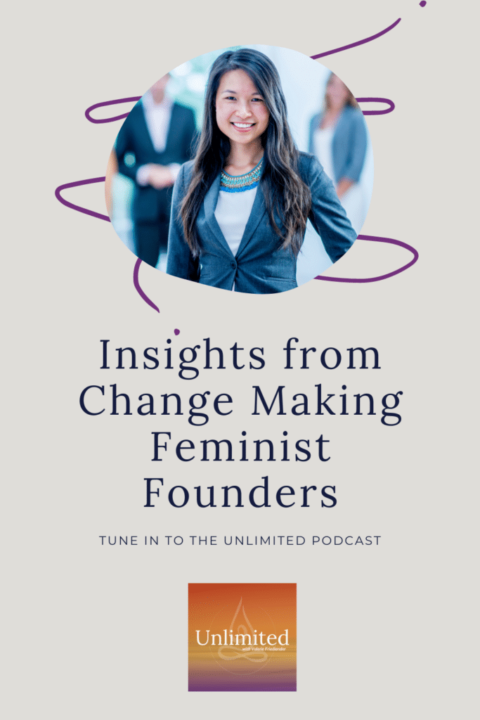 Insights from Change Making Feminist Founders Pinterest image