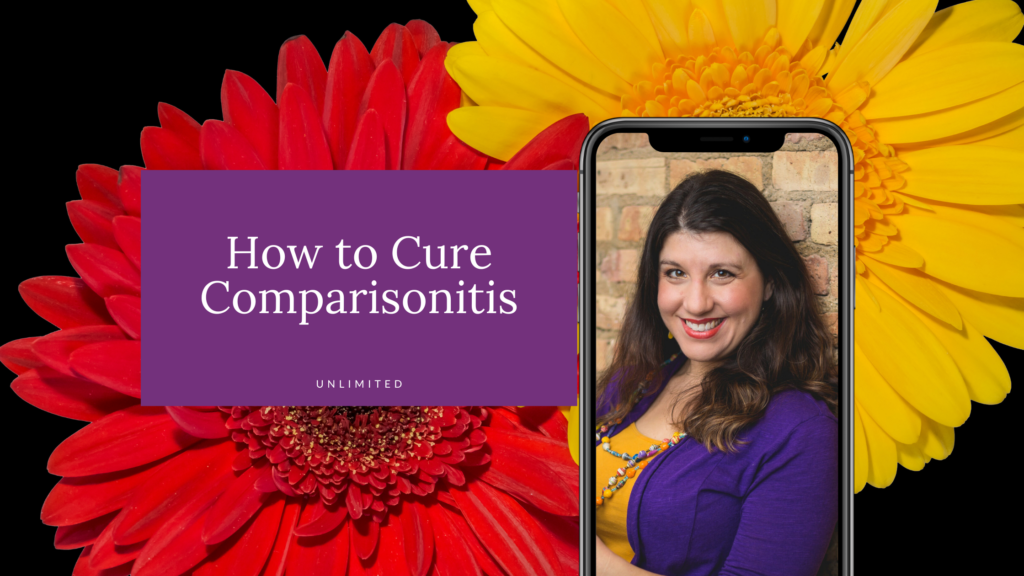 How to Cure Comparisonitis blog cover