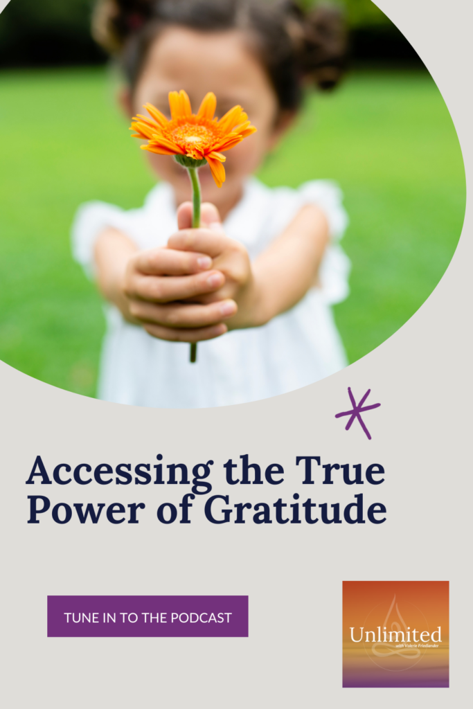Accessing the True Power of Gratitude Pinterest
