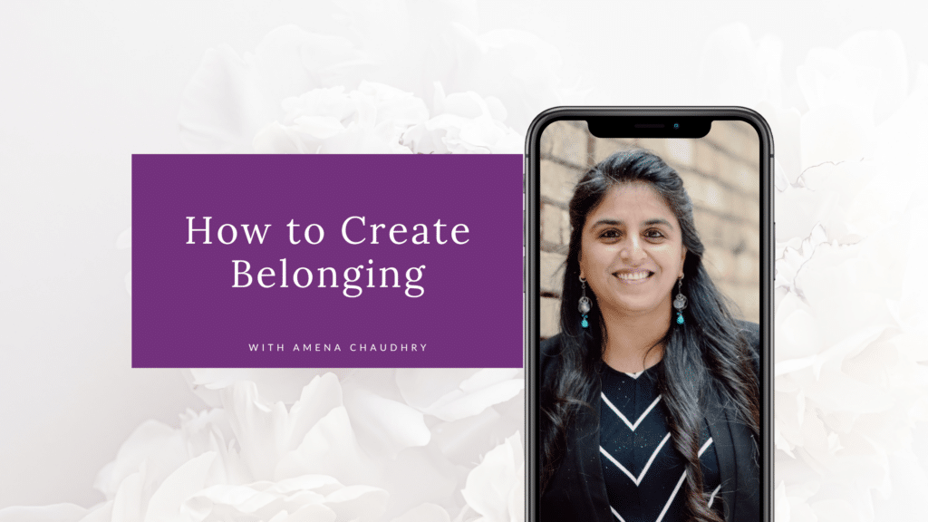 How To Create Belonging Blog Post