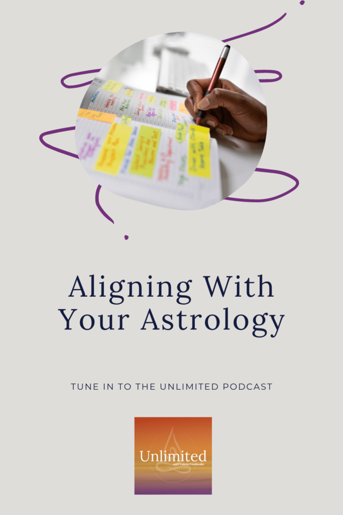 Aligning With Your Astrology Pinterest image