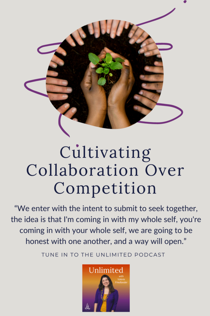 Cultivating Collaboration Over Competition Pinterest image