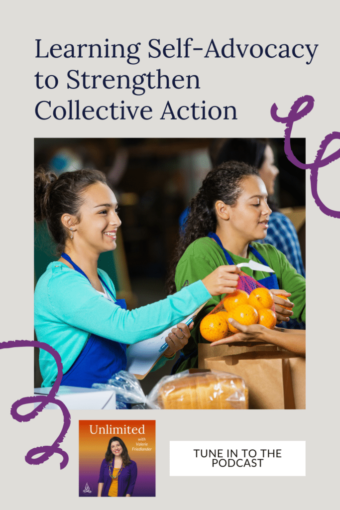 Learning Self-Advocacy to Strengthen Collective Action Pinterest Image