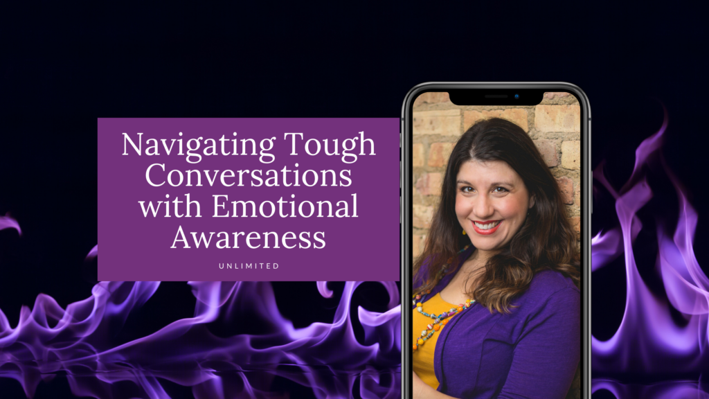 Navigating Tough Conversations with Emotional Awareness Blog Cover